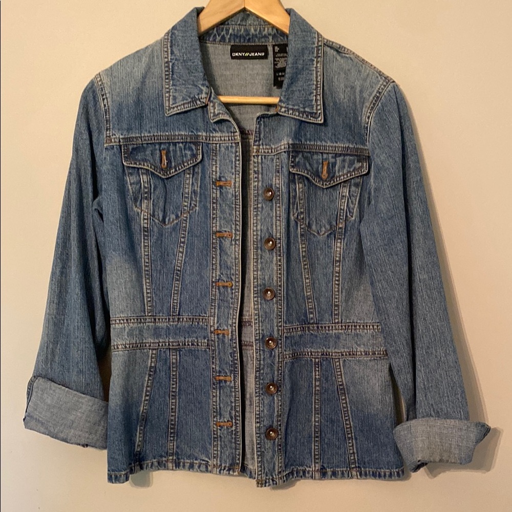 DKNYC Blue Jean Jacket Vintage Medium Wash